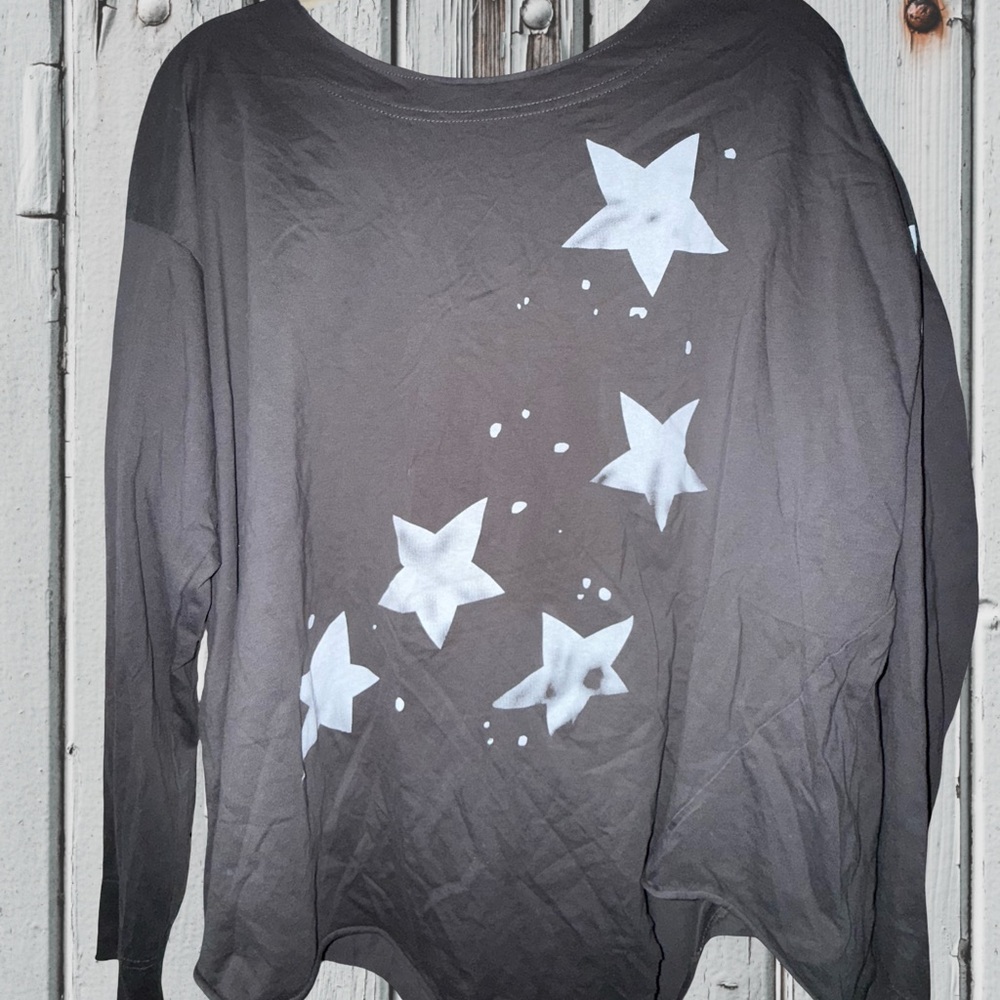 Stay The Course Top-Multiple Colors! - Smoke / XL Long Sleeve Shirt Women's.